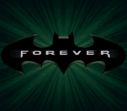 Batman Forever (Japan) Title Screen